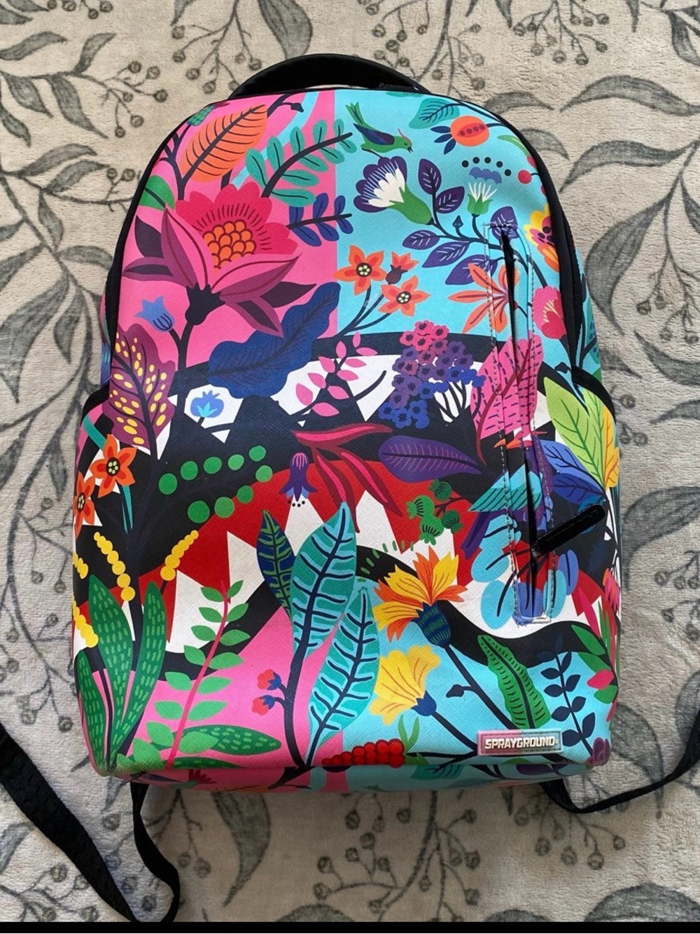 Sprayground Kids Floral Multi-Color Backpack